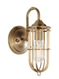 Fett Industrial Brass Wall Light *SALE*